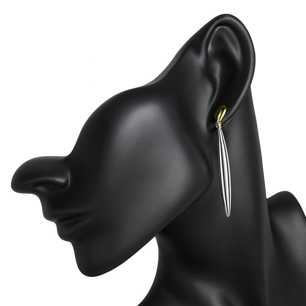 BECHTGOLD ,,Lance" Stainless Steel Ohrringe